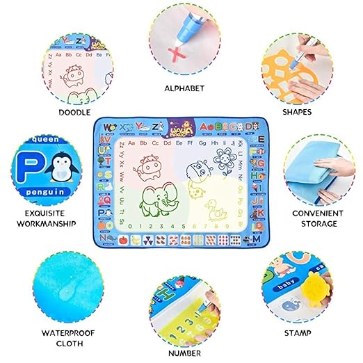 Aqua Painting Drawing Mat | Mess Free Learning Toy Mat