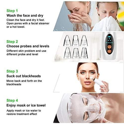 Glow effortlessly with the Blackhead Removal Machine