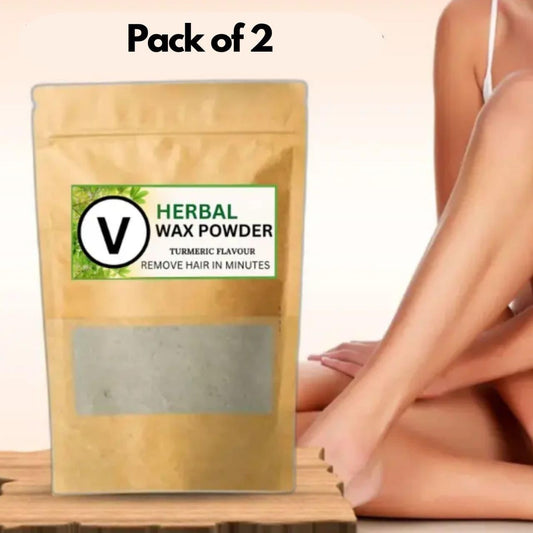 Herbal Wax Powder 50 gm each Pack of 2